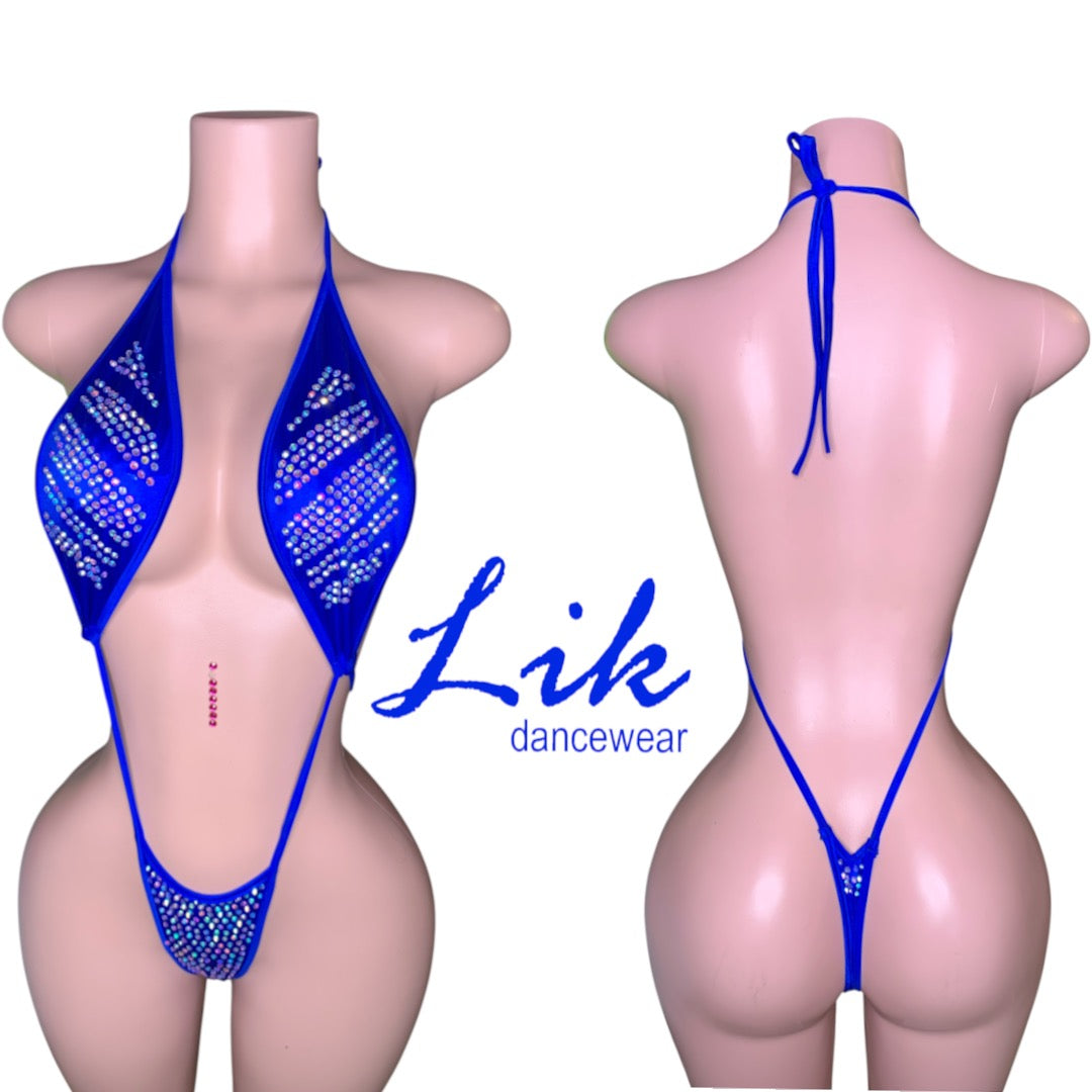 Exotic Dancewear HEAVY slingshot one-piece