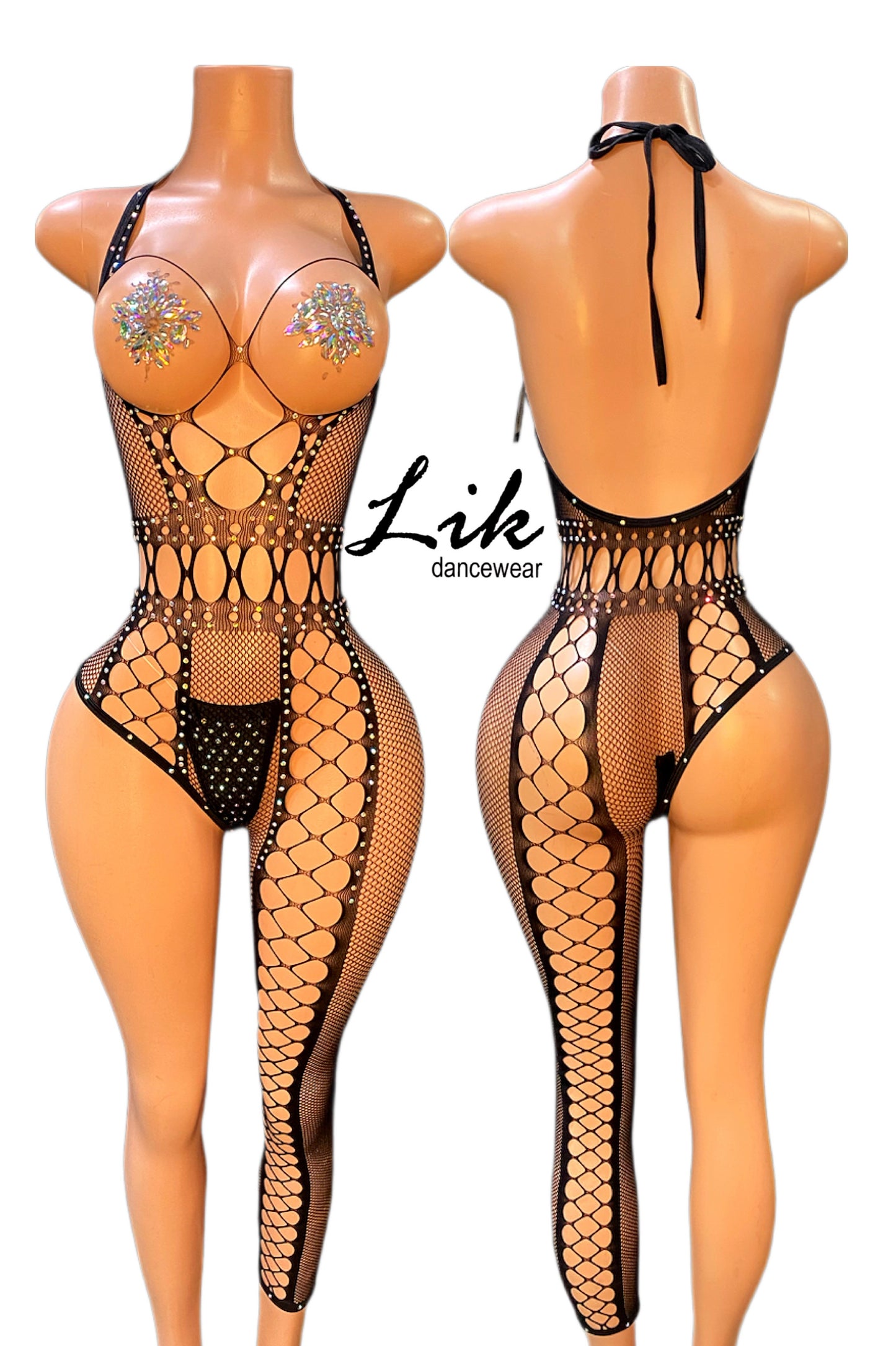 Lace One leg romper