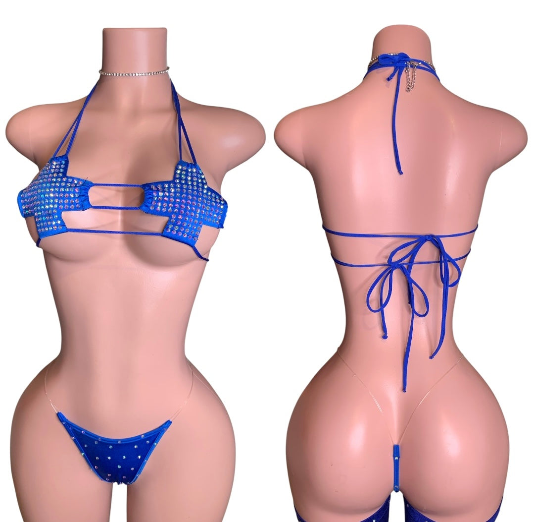 Exotic Dancer X-TOP w/ Thong two-piece