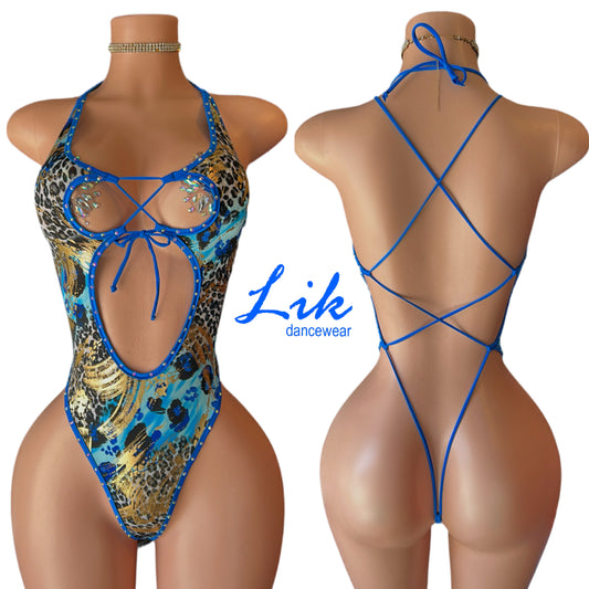 Chase lace up one piece