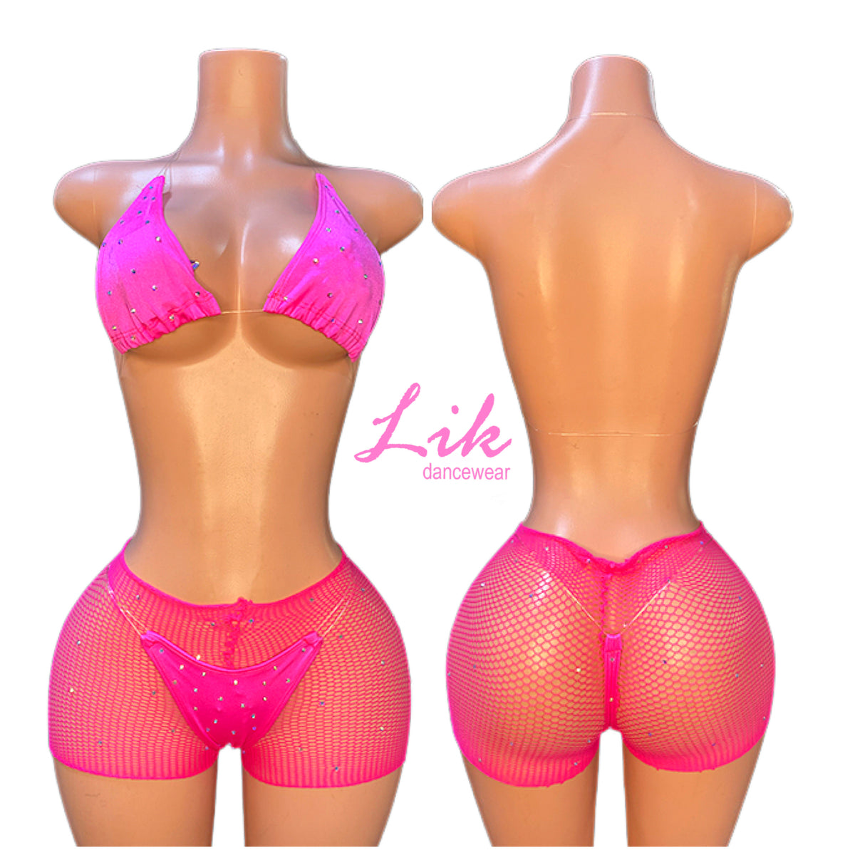 Zoe 3 piece set with shorts