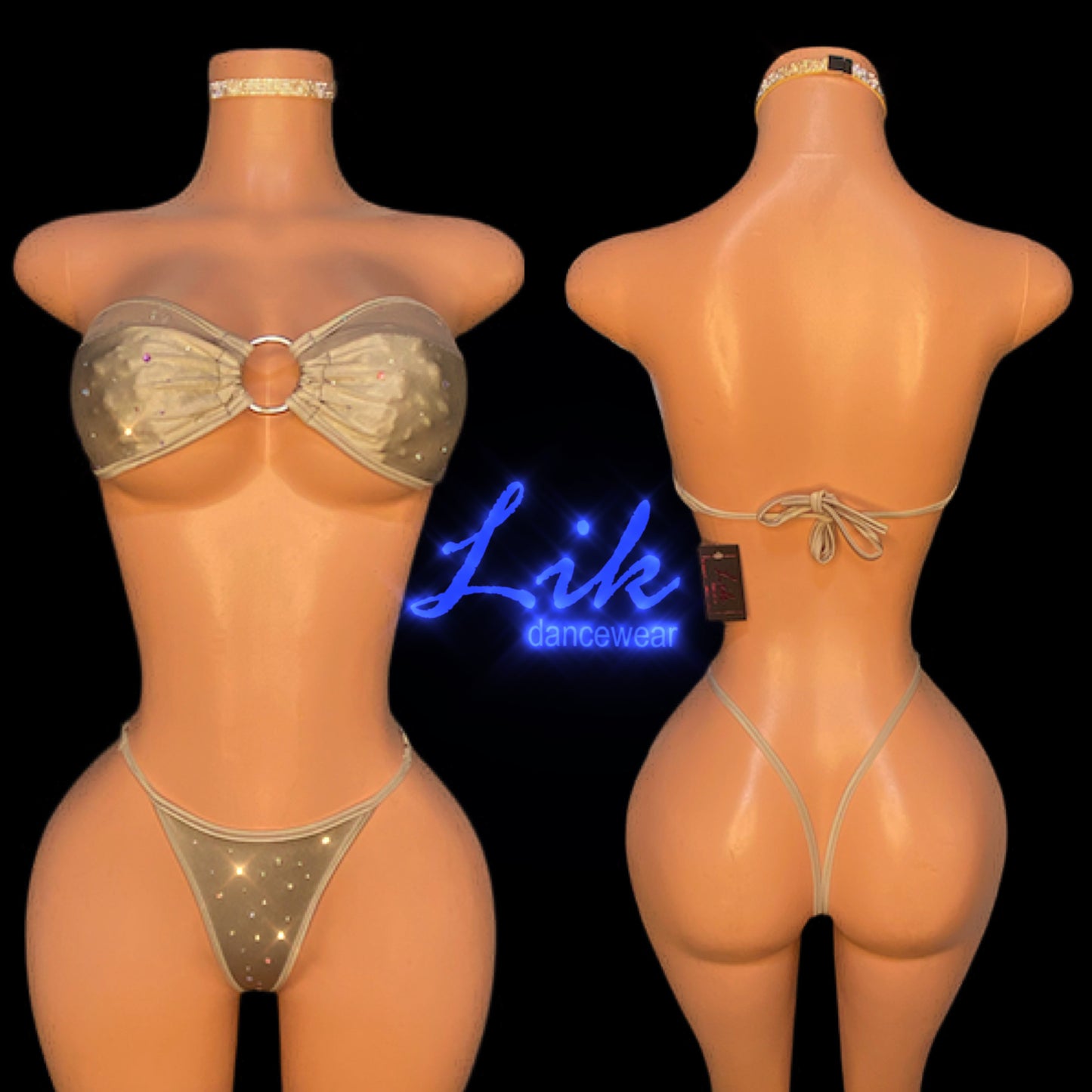Exotic Dancewear LUNA two piece