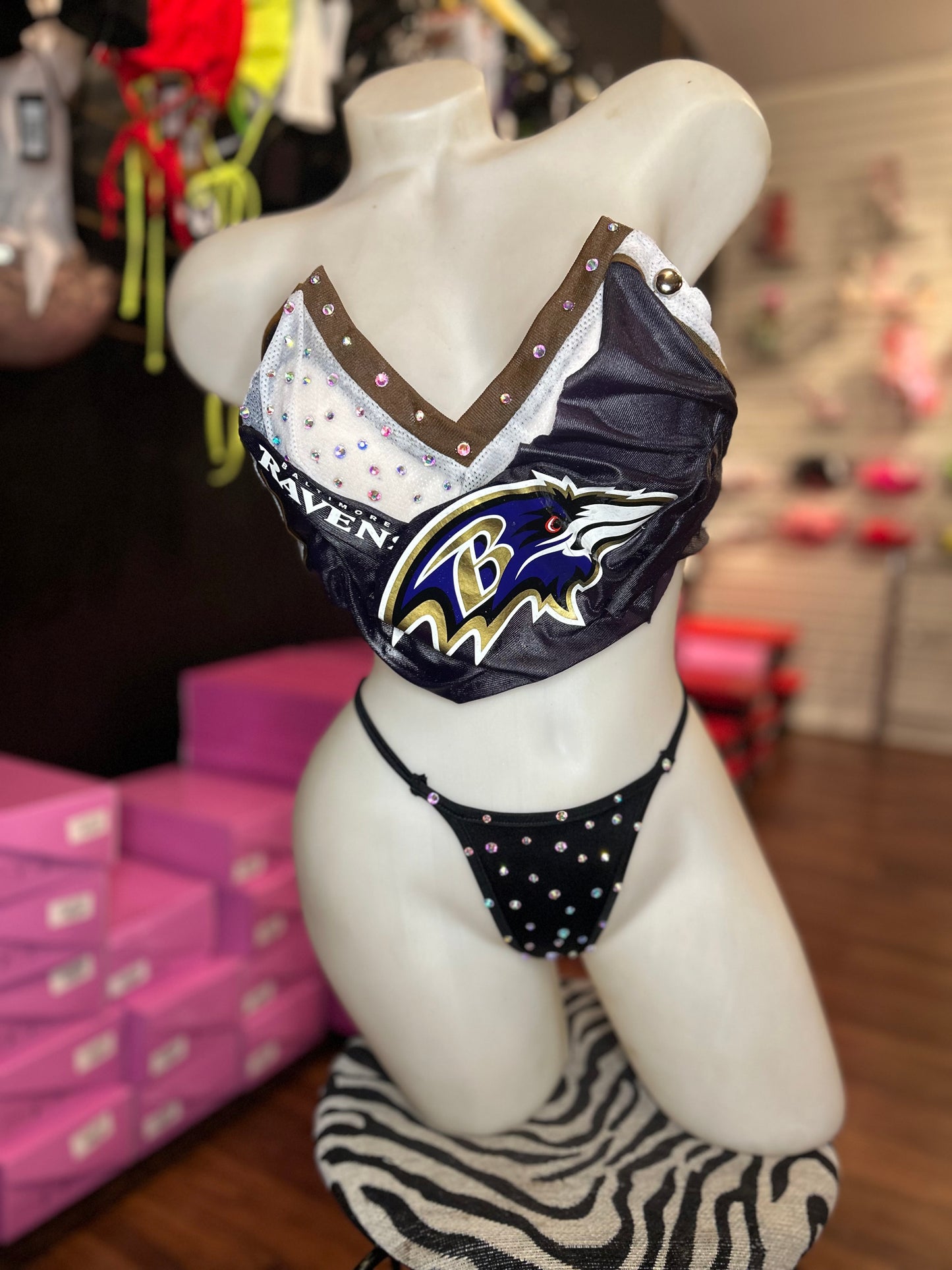 Frozen wet bra