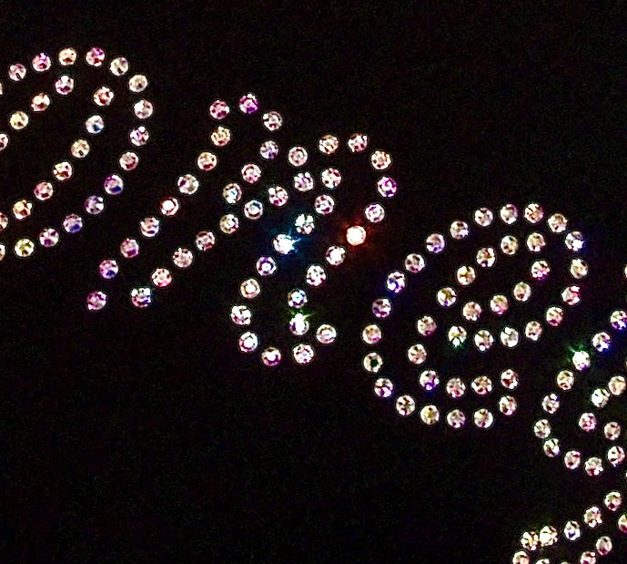 Custom Rhinestone Money Bag | Personalized Stripper Cash Bag