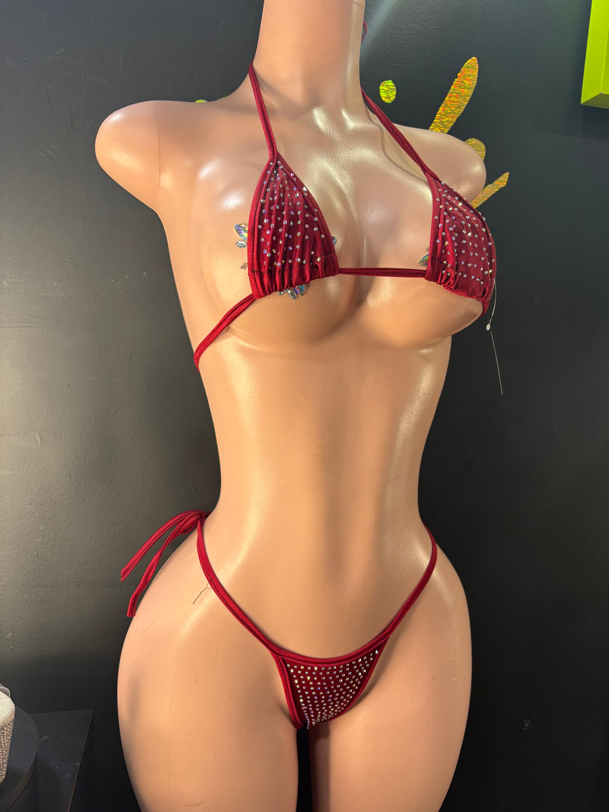 MICRO BIKINI RHINESTONE Exotic Dance