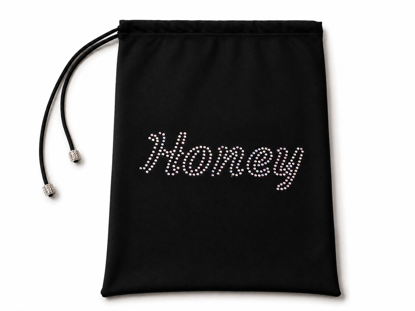 Custom Rhinestone Money Bag | Personalized Stripper Cash Bag