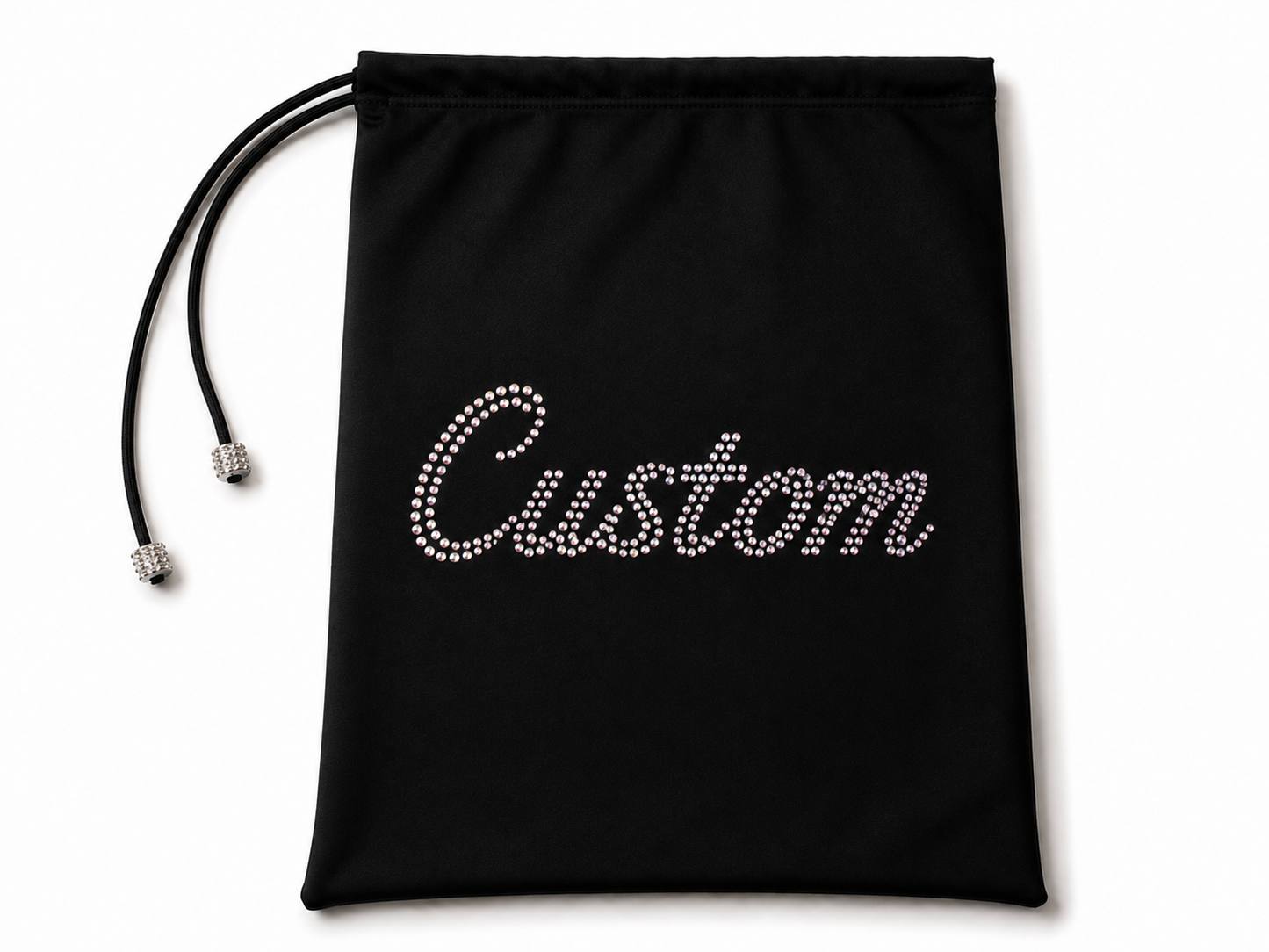 Custom Rhinestone Money Bag | Personalized Stripper Cash Bag