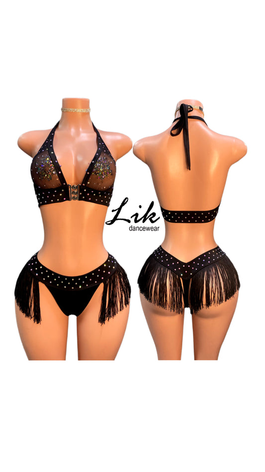 Exotic Dancewear "CELEBRITY" 2PC