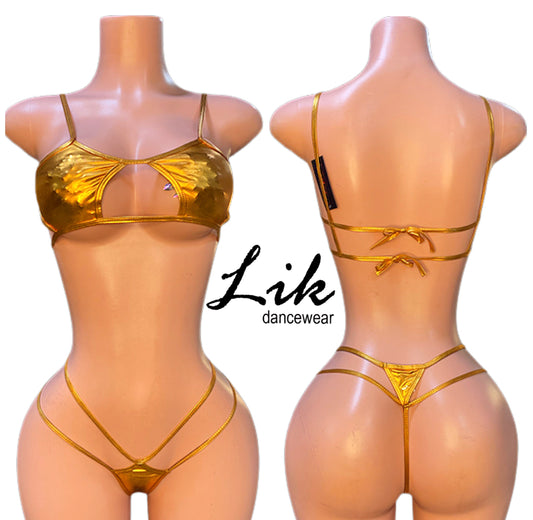 CROP ME- 2pc Strappy