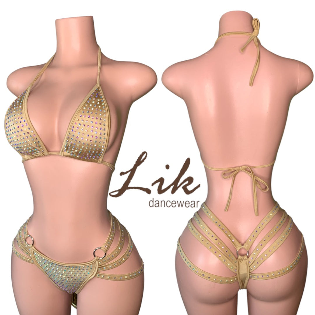 Exotic Dancewear SPIDER two-piece