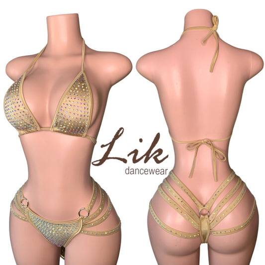 Exotic Dancewear SPIDER two-piece