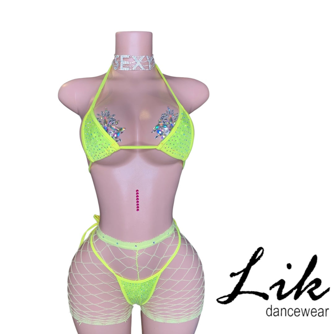 MICRO BIKINI RHINESTONE Exotic Dance