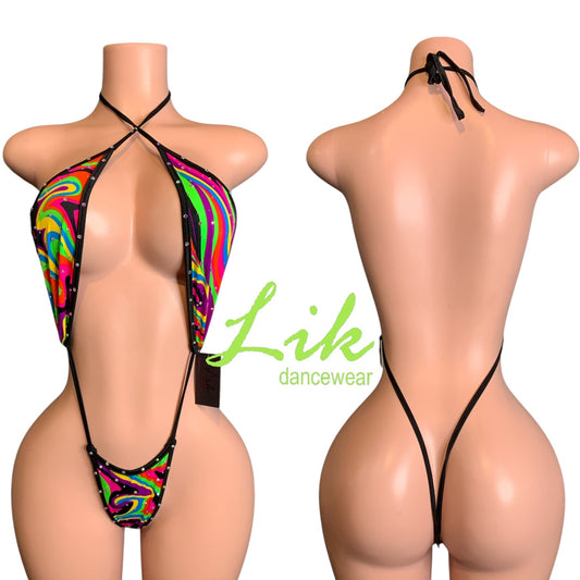 Slick slingshot monokini