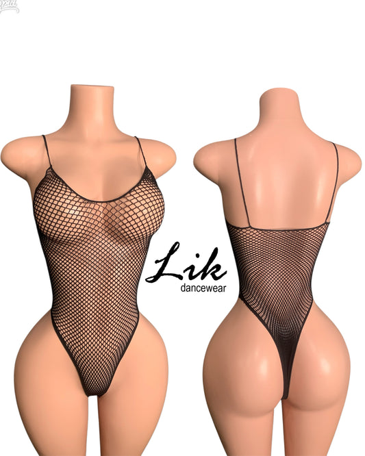 Baby Tipper fishnet romper