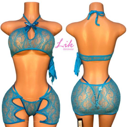 Jelly Lace skirt set
