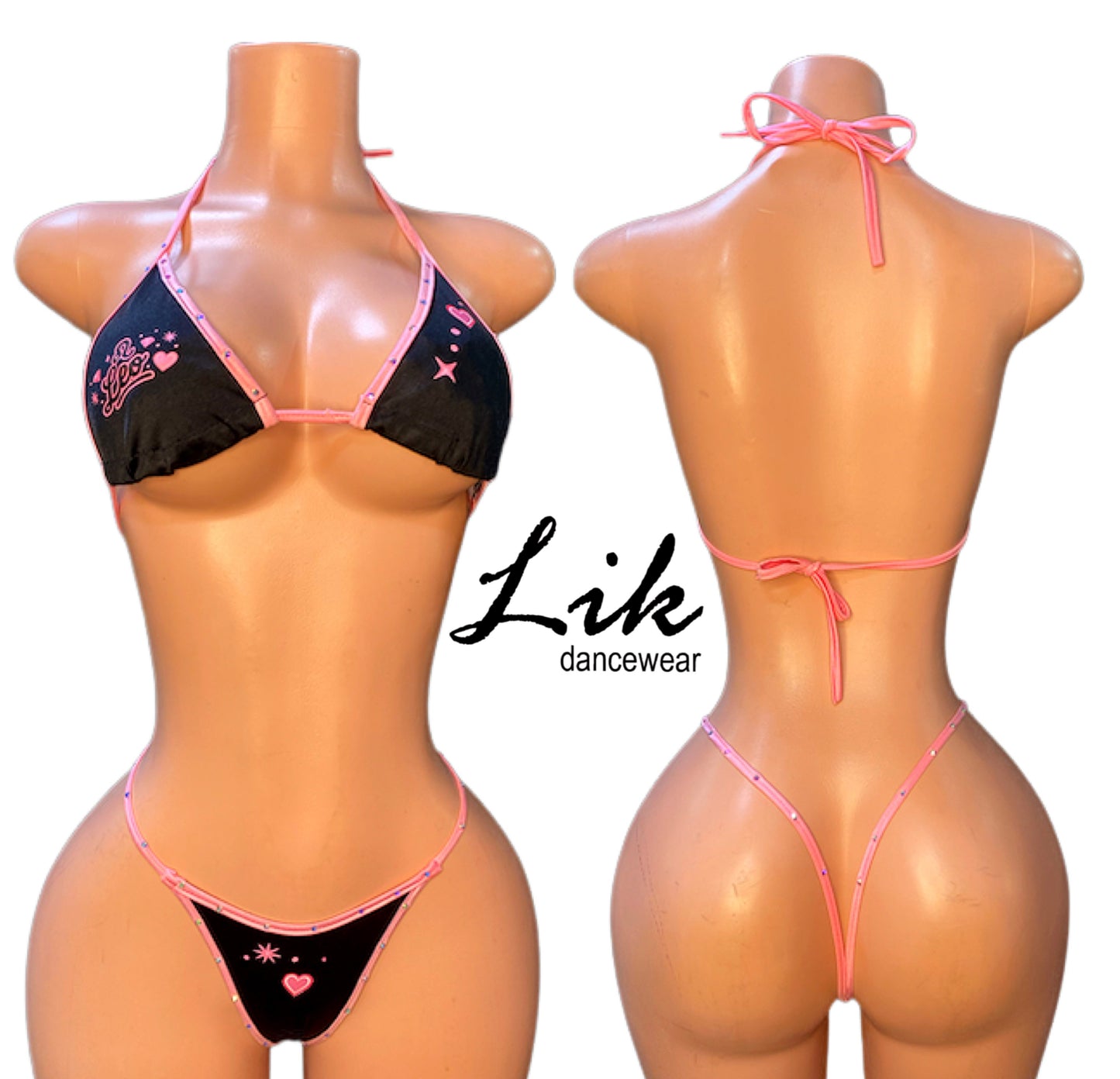 Exotic Dancewear -ZODIAC DOLLS Bikini set