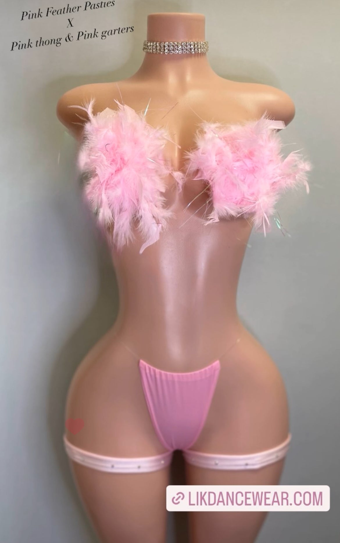 Feather Pasties for pole dancing