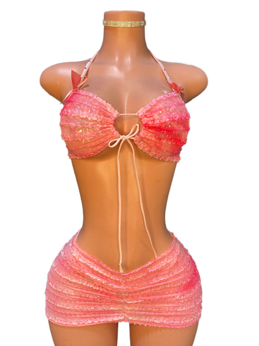 Exotic Dancer SUGAR SKIRT set