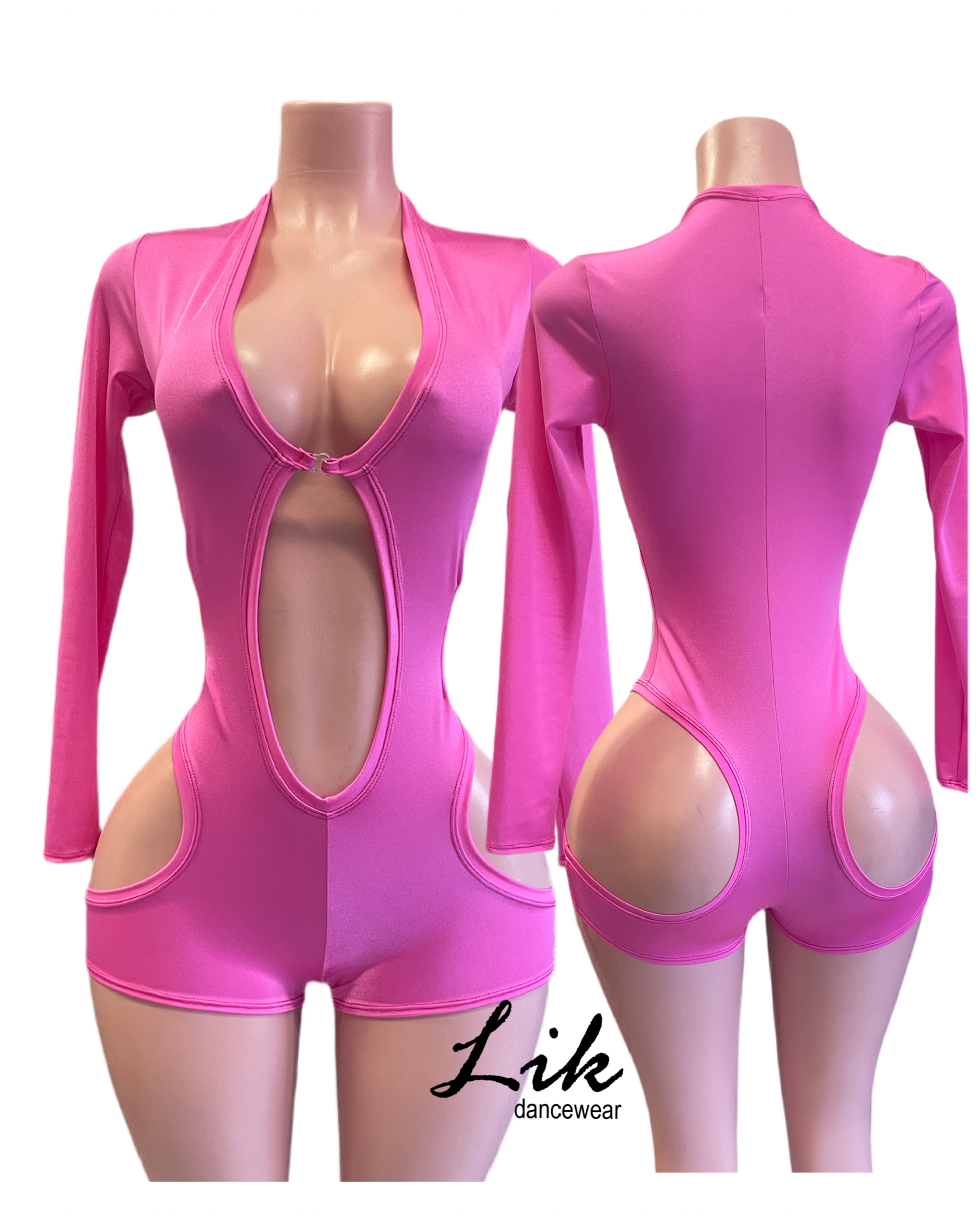 Estrella - Black Heavily Rhinestoned Fishnet Bodysuit - LDW Lik Dancewear Estrella - Black Heavily Rhinestoned Fishnet Bodysuit - LDW Lik Dancewear