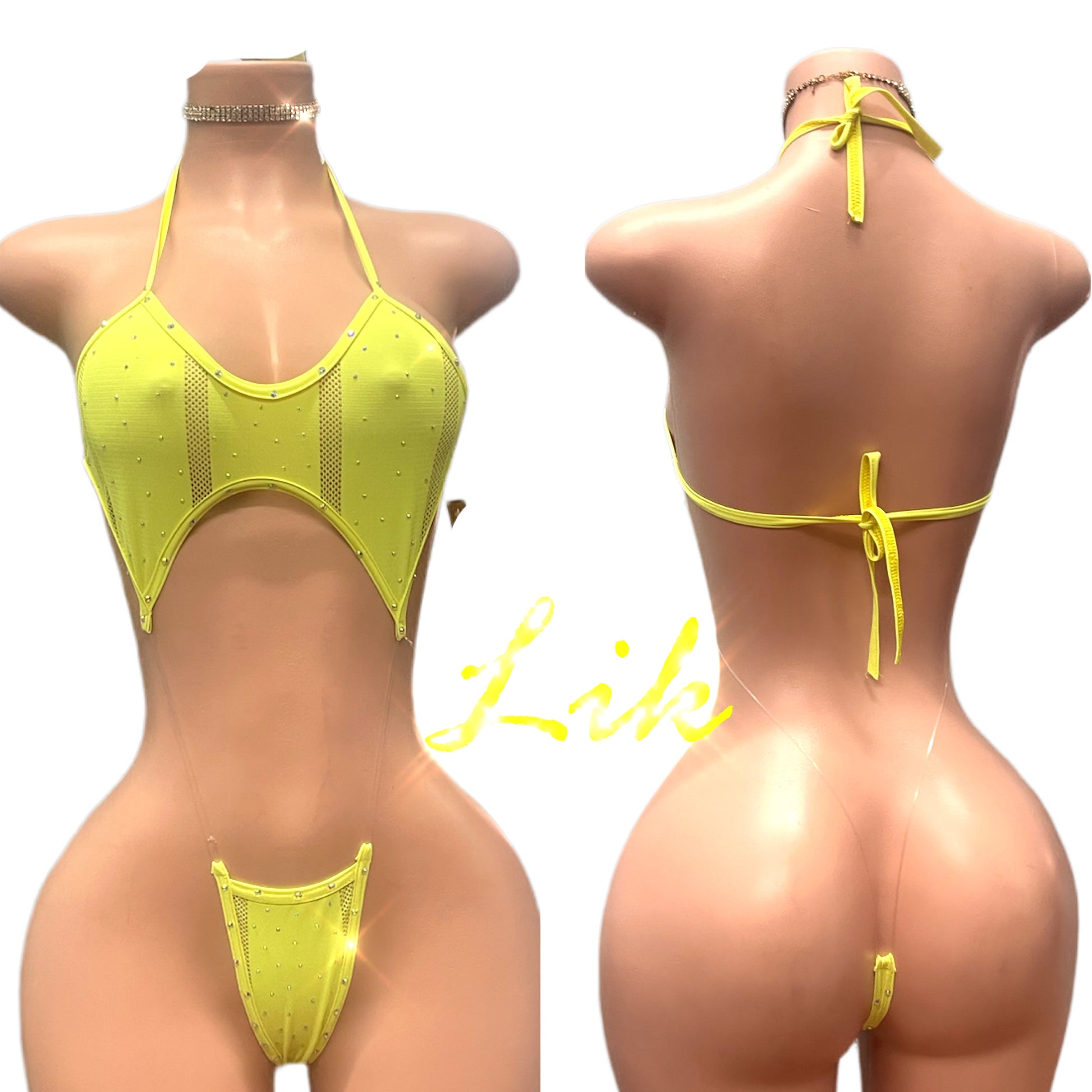 Slingshot monokini Lik Dancewear Slingshot monokini Lik Dancewear