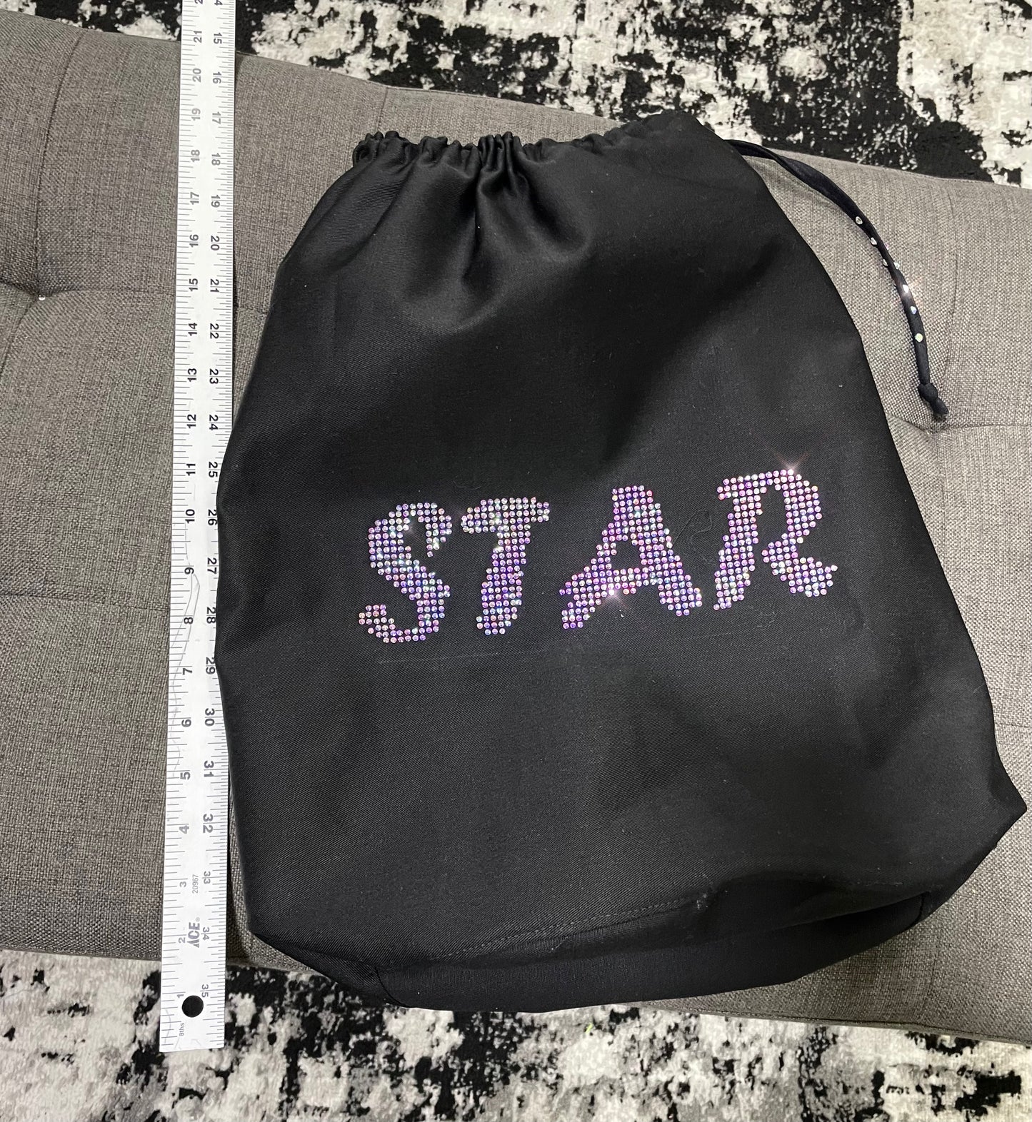 Custom Rhinestone Money Bag