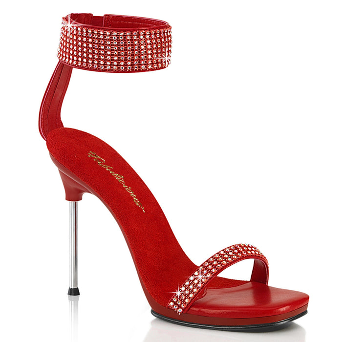 Chic-40 Red 4.5 inch dancer high heel