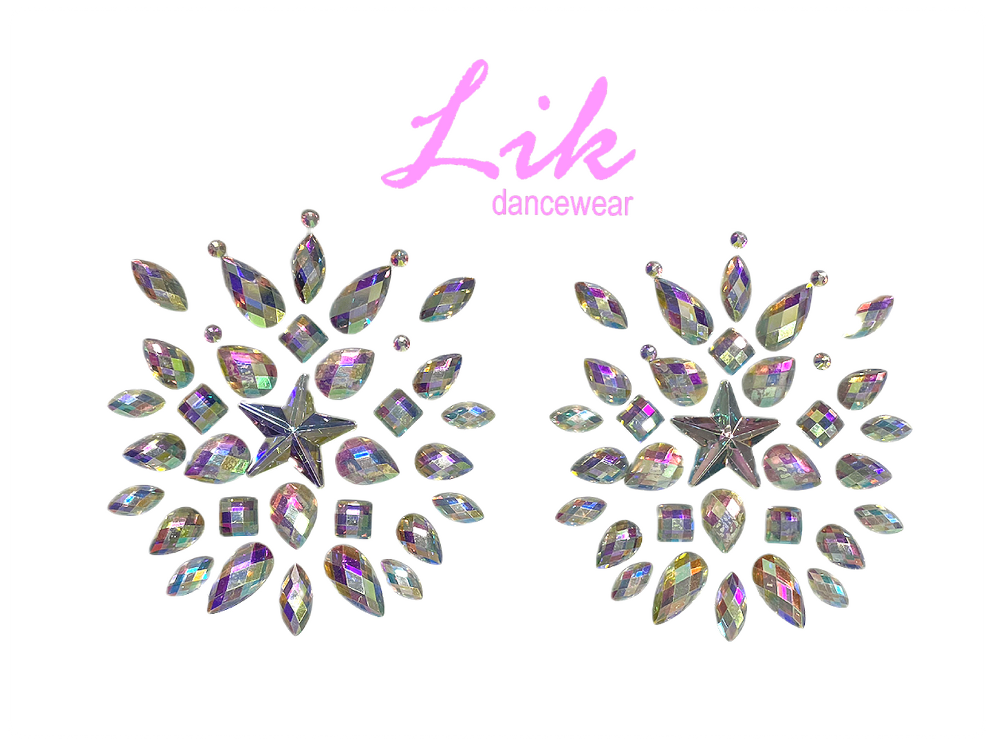 Lik Rhinestone Crystal Pasties