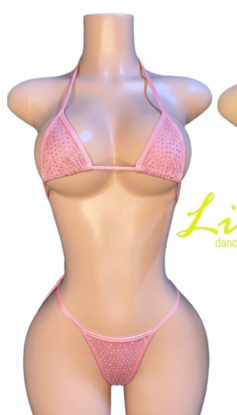 Micro bikini rhinestone