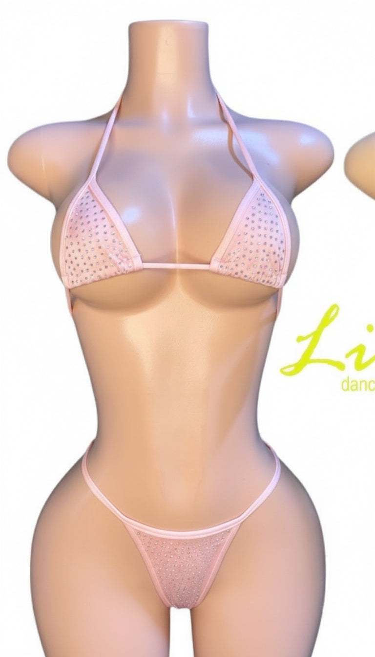 Micro bikini rhinestone