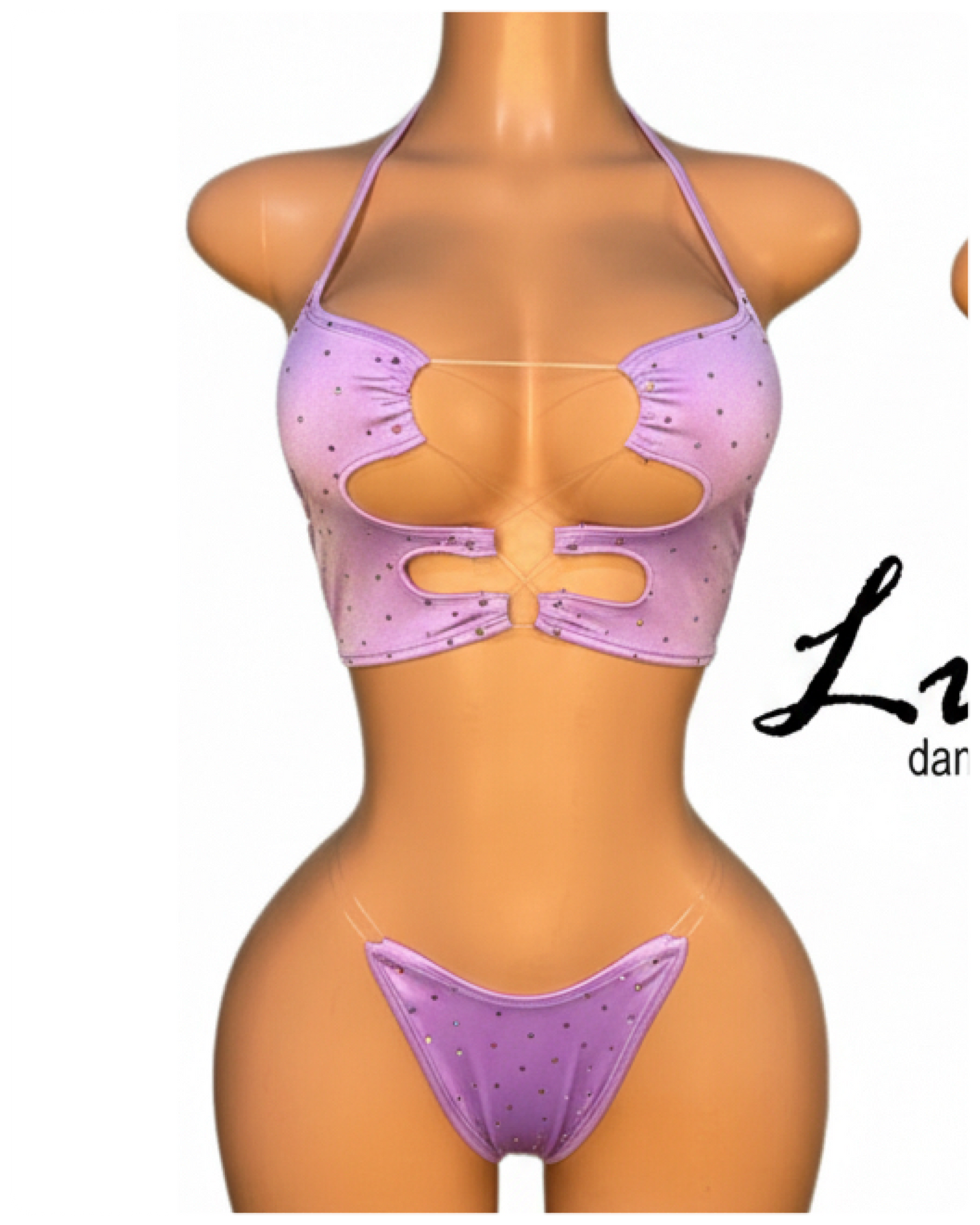 Exotic Dancewear LUSH two-piece