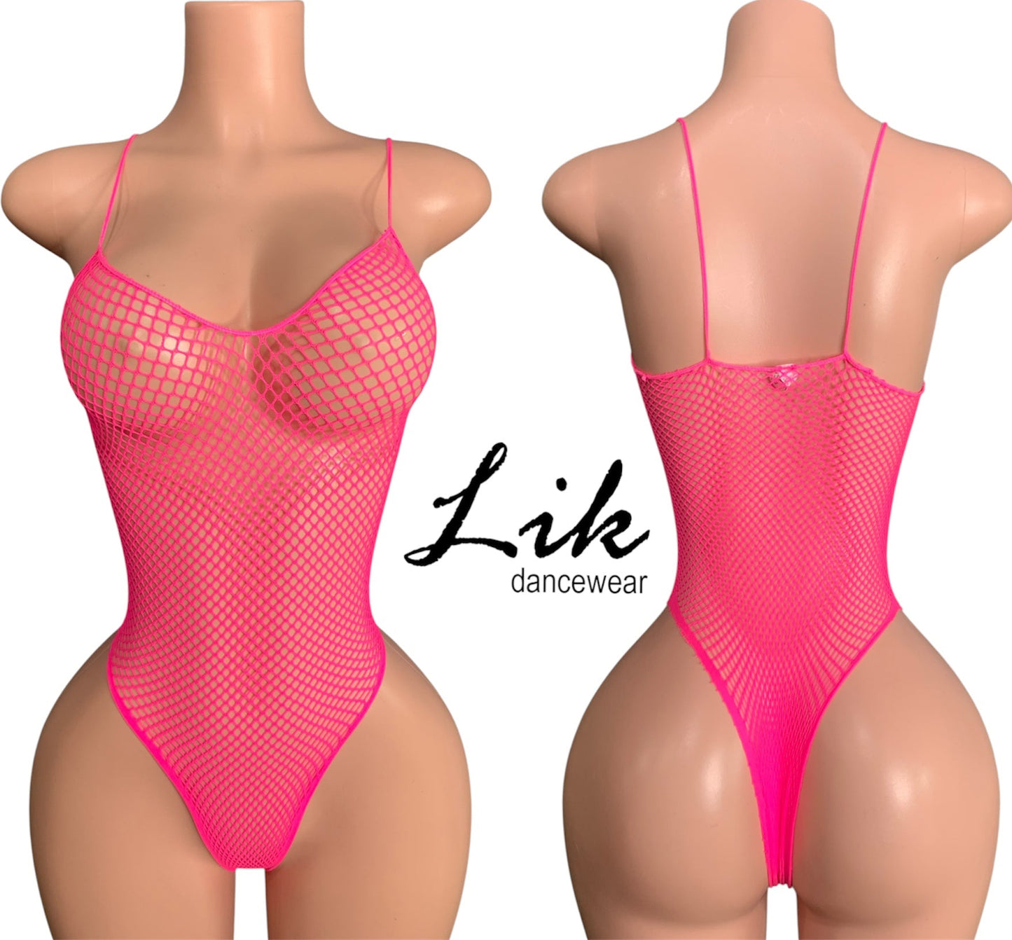 Stripper fishnet one piece 