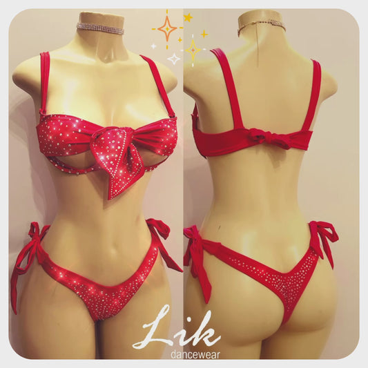 Stripper outfit GIFTY with Bow