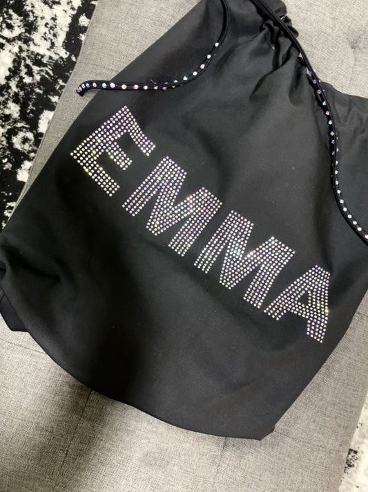 Custom Rhinestone Money Bag