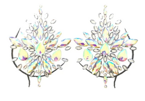 Neva nude Crystal Pasties