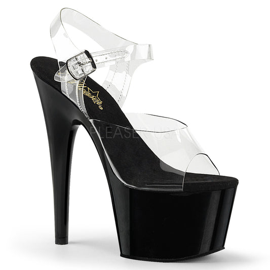 ADO708/C/B black 7 inch pleaser shoes poledance