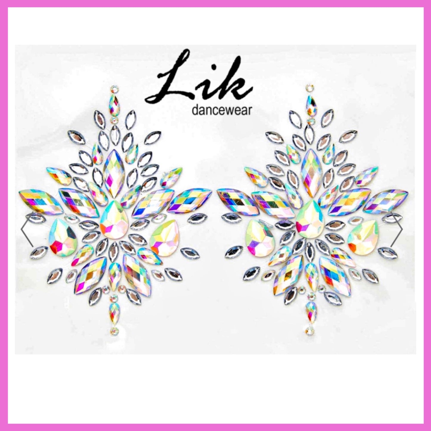 Lik Rhinestone Crystal Pasties
