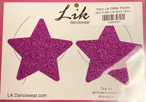 Lik Glitter Pasties (Stars)