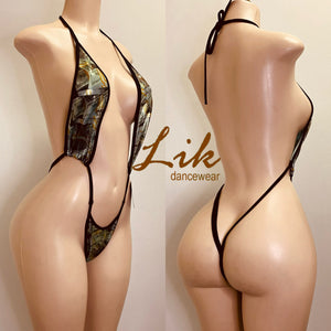 Slick slingshot monokini